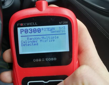 Код помилки P0300 BMW: що означають випадкові пропуски запалювання