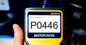 Код помилки P0446 VW/Audi: несправність системи вентиляції паливного бака