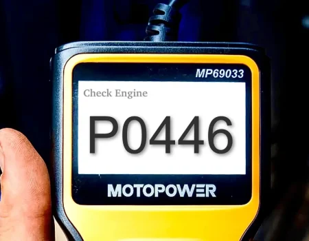 Код помилки P0446 VW/Audi: несправність системи вентиляції паливного бака