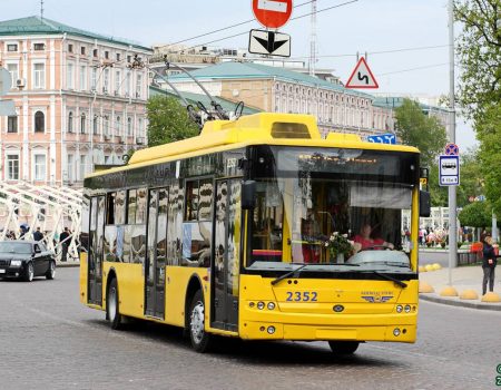 33 тролейбус Київ