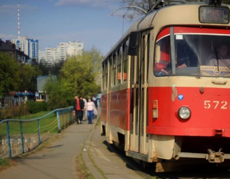 15 трамвай Київ