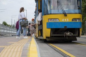 35 трамвай Київ