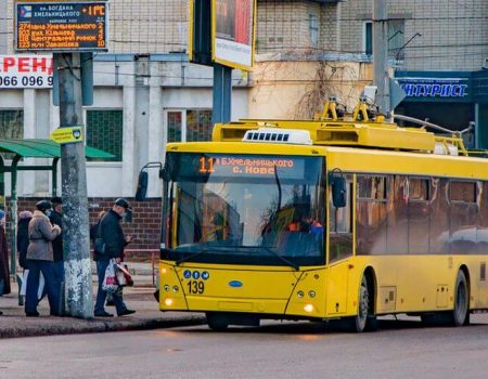 11 тролейбус Київ