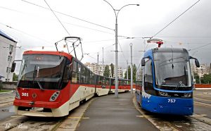 22 трамвай Київ