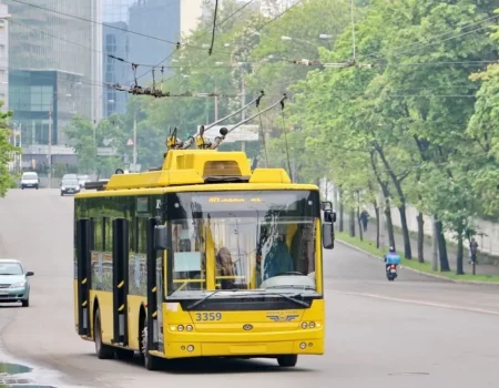 5 тролейбус Київ