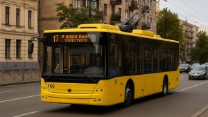17 тролейбус Київ