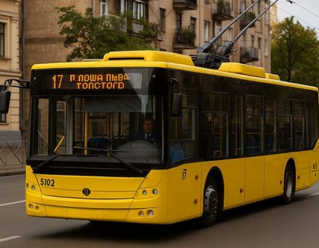 17 тролейбус Київ