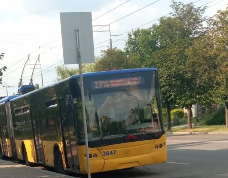 23 тролейбус Київ