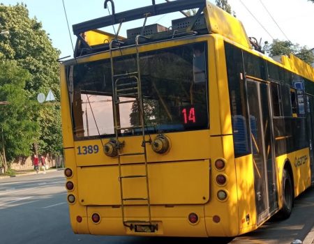 14 тролейбус Київ