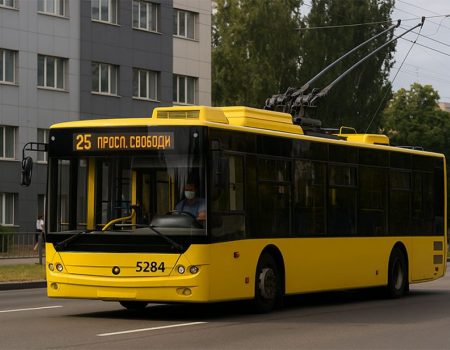 25 тролейбус Київ