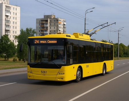24 тролейбус Київ