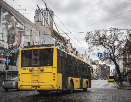 22К тролейбус Київ