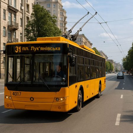 31 тролейбус Київ