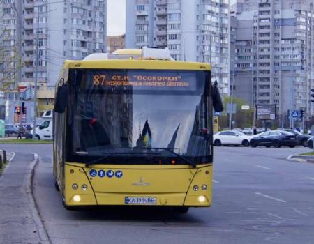 87 автобус Київ