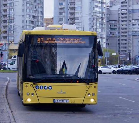 87 автобус Київ