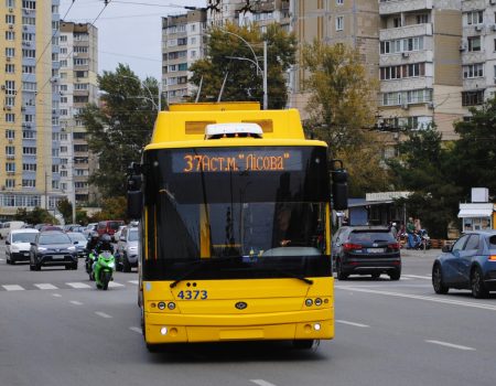 37А тролейбус Київ