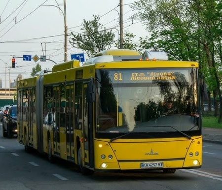 81 автобус Київ