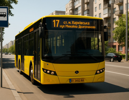 17 автобус Київ