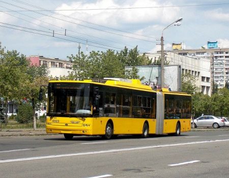 50к тролейбус Київ