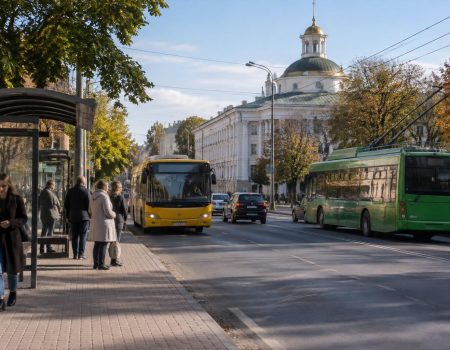 Ілюстрація до матеріалу «Як пересуватися Полтавою: автобуси, тролейбуси та зручне планування маршруту»