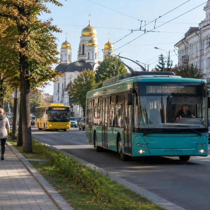 Ілюстрація до матеріалу «Транспорт Чернігова: як планувати поїздки автобусами й тролейбусами»