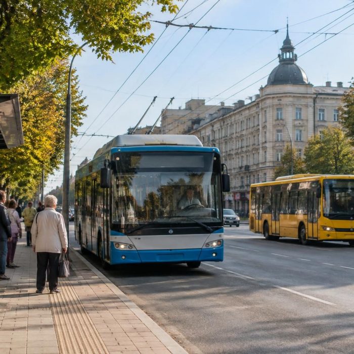 Ілюстрація до матеріалу «Транспорт Кропивницького: як планувати поїздки автобусами й тролейбусами»